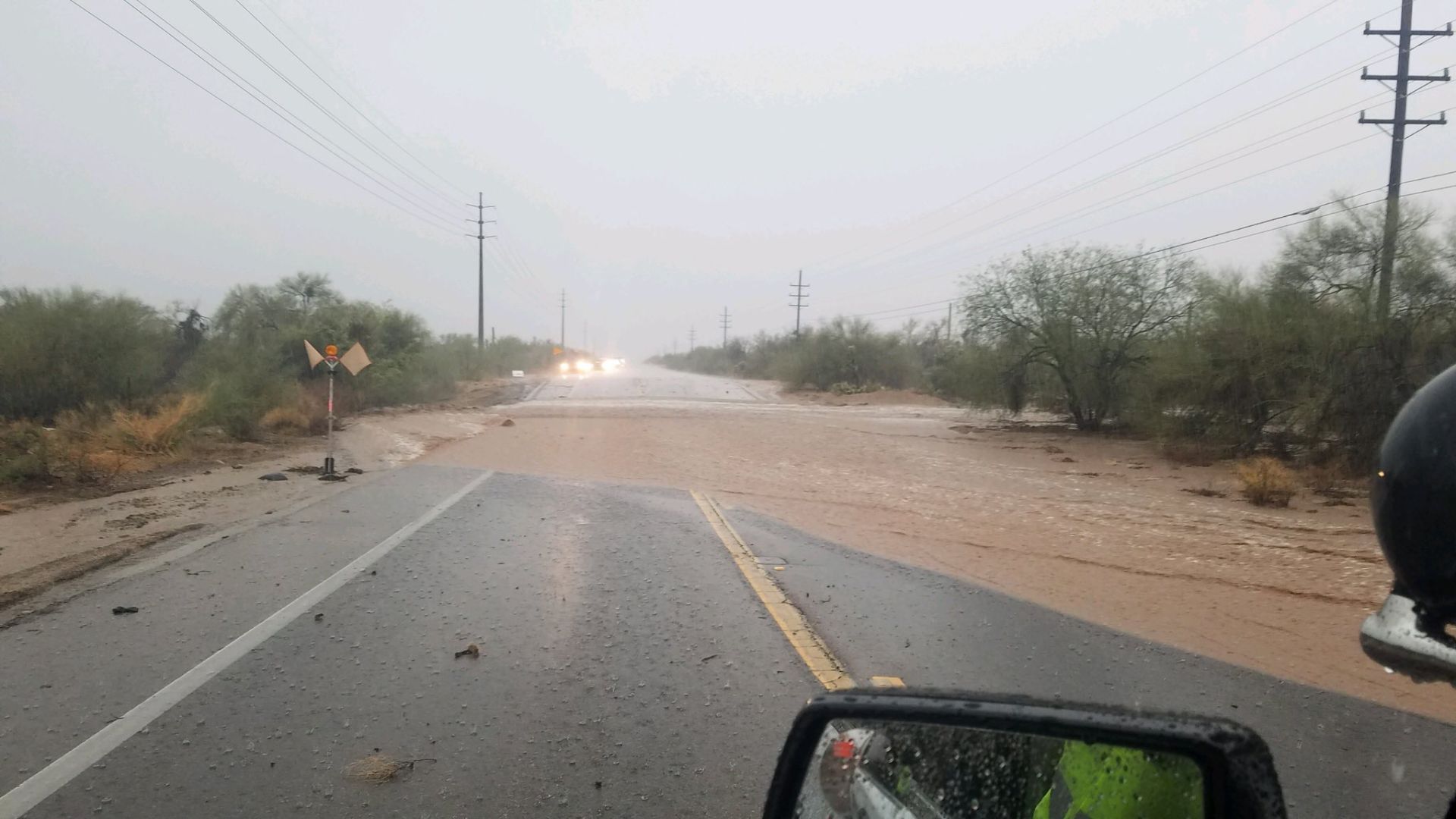 road closures monsoon